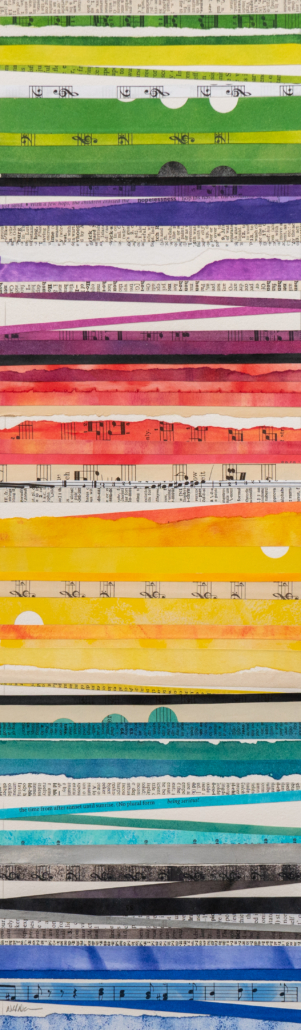 On Edge #2 - 21" x 6"