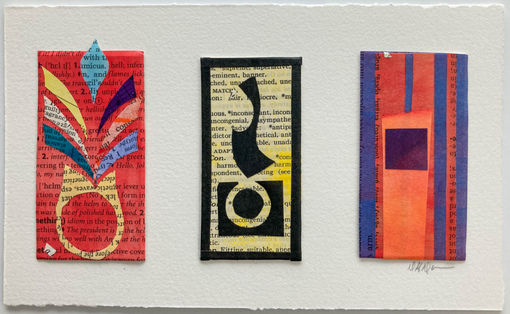 Triples #1 - 4.5" x 7.5"